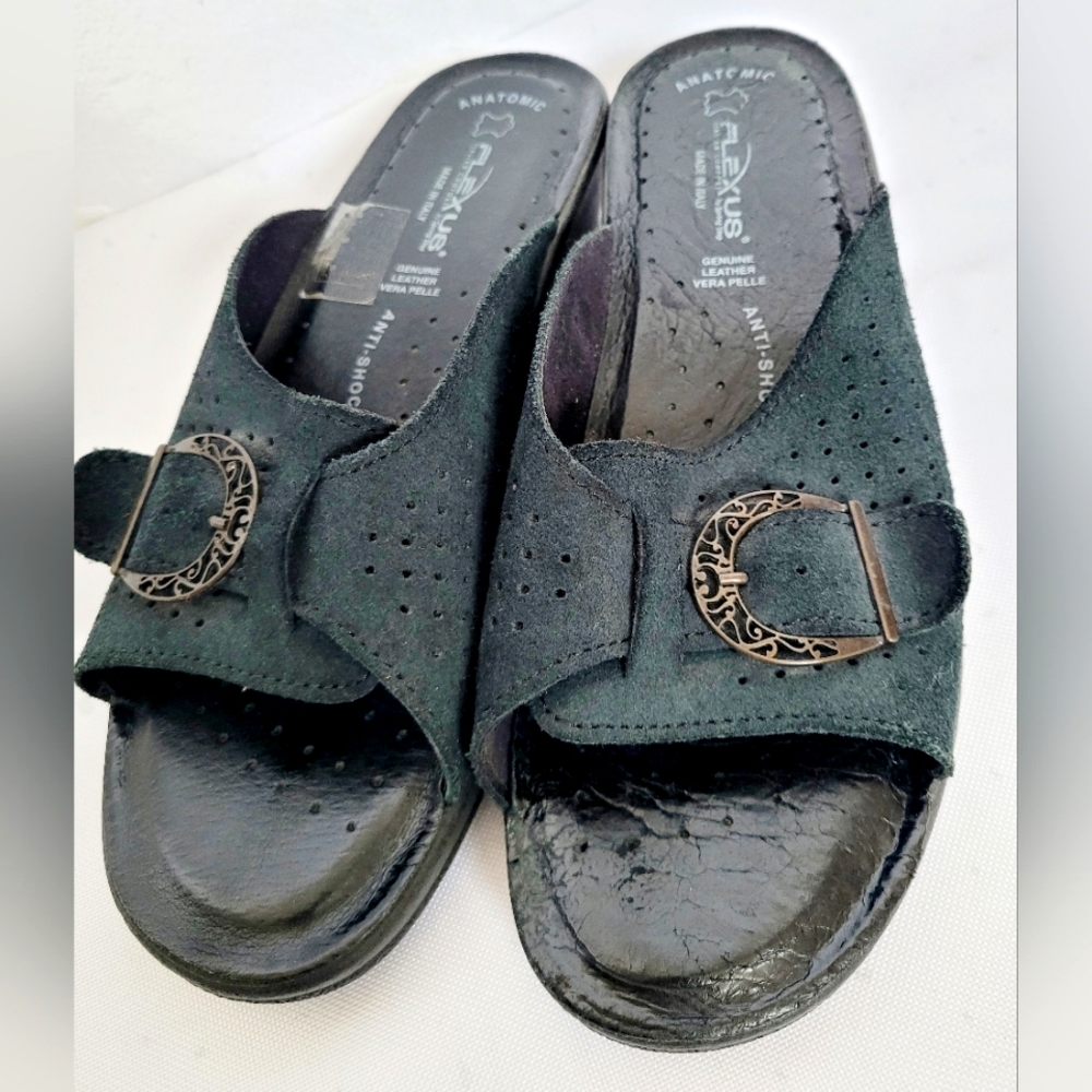 Flexus by Spring Step Edella Italian Comfort Women's Slide Sandals EU39/US9